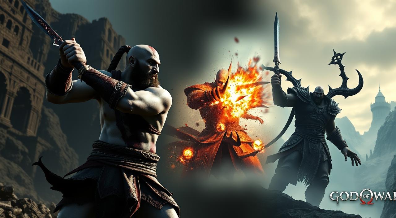 Diferenças entre God of War 3 e os jogos mais recentes da franquia